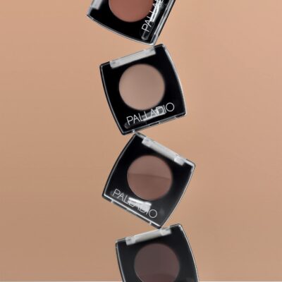 Palladio Brow Powder for Eyebrows, Soft and Natural Eyebrow Powder with Jojoba Oil & Shea Butter, Helps Enhance & Define Brows, Compact Size for Purse or Travel, Includes Applicator Brush, Dark Brown - Image 7