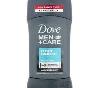 Dove Men+Care Antiperspirant Deodorant Stick Clean Comfort 2.7 oz