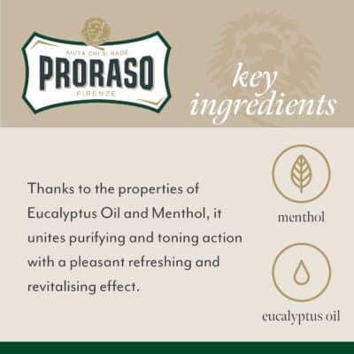 Proraso Pre-Shave Conditioning Cream for Men, Refreshing and Toning with Menthol and Eucalyptus Oil, 3.6 oz - Image 4