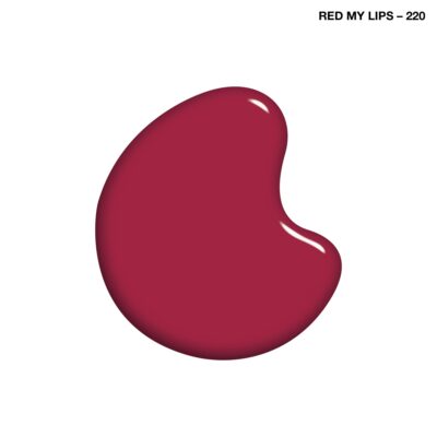 Sally Hansen Salon Gel Polish Nail Lacquer, Red My Lips, 0.14 Fl Oz - Image 5