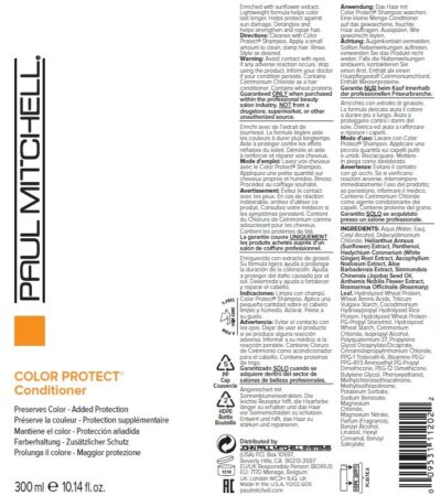 Paul Mitchell Color Protect Conditioner, Adds Protection, For Color-Treated Hair, 10.14 fl. oz. - Image 7