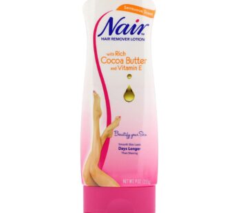 Nair Hair Removal Lotion, Cocoa Butter, 9 Ounce