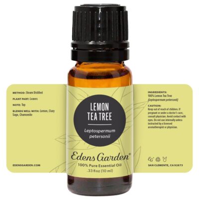 Edens Garden Lemon Tea Tree Essential Oil, 100% Pure Therapeutic Grade (Undiluted Natural/Homeopathic Aromatherapy Scented Essential Oil Singles) 10 ml - Image 8