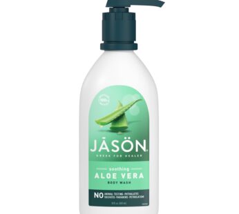 JASON Aloe Vera Soothing Body Wash, For a Gentle Feeling Clean, 30 Fluid Ounces