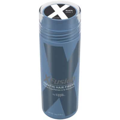 XFusion Keratin Hair Fibers - Black (Large Size 28g)