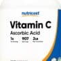 Nutricost Ascorbic Acid Powder (Vitamin C) 2 LBS - Gluten Free, Non-GMO