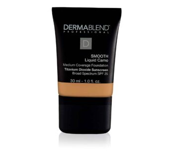 Dermablend Smooth Liquid Foundation with SPF 25, 40W Sienna, 1 Fl. Oz.