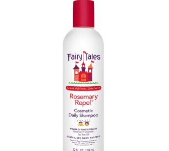 Fairy Tales Rosemary Repel Daily Kids Shampoo? Kids Like the Smell, Lice Do Not, 12 fl oz. (Pack of 1)