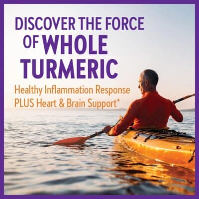 New Chapter Turmeric Supplement, One Daily, Heart, Brain & Healthy Inflammation Support, Supercritical Turmeric Curcumin Means No Black Pepper Needed, Non-GMO, Gluten Free ? 60 Count (2 Month Supply) - Image 2