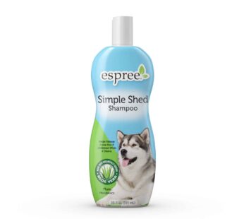 Espree Simple Shed Shampoo, 20 oz,Blue