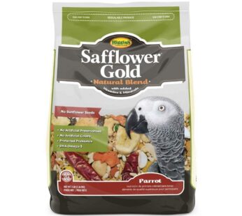 Higgins Safflower Gold Natural Food Mix for Parrots 3lbs