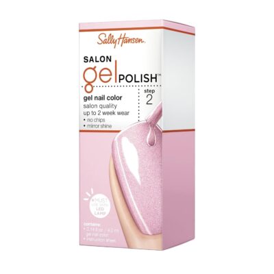 Sally Hansen Salon Pro Gel Nail Polish Lacquer, Rosey Cheeks, 0.24 Fl. Oz. - Image 6