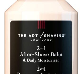 The Art of Shaving After-Shave Balm for Men – Face Moisturizer, Clinically Tested for Sensitive Skin, Sandalwood, 3.3 Fl Oz (Pack of 1)