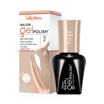 Sally Hansen Salon Gel Polish Nail Lacquer, Pearls, Please, 0.25 Fl Oz - Image 2