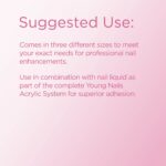 Young Nails Acrylic Cover Powder - Self-Leveling Acrylic Nail Powder, Clear Nude Pink White Acrylic Powder for Nail Extenstion, Professional Grade, Superior Adhesion, Color - XXX Pink 660g - Image 4