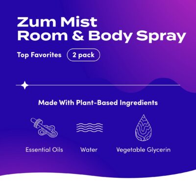Zum Indigo Wild Mist Room and Body Spray - Frankincense-Lavender - 4 fl oz - Image 2