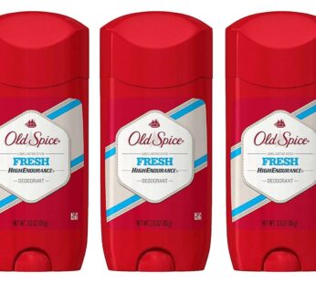 Old Spice High Endurance Long Lasting Deodorant Fresh 3 Ounce (Pack of 3)