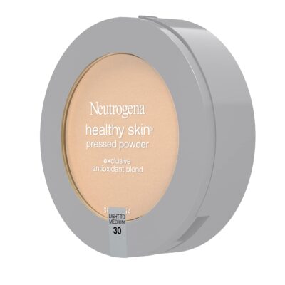 Neutrogena Healthy Skin Pressed Makeup Powder Compact with Antioxidants & Pro Vitamin B5, Evens Skin Tone, Minimizes Shine & Conditions Skin, Light to Medium 30, .34 oz (Pack of 2) - Image 6