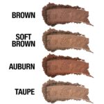 Palladio Brow Powder for Eyebrows, Soft and Natural Eyebrow Powder with Jojoba Oil & Shea Butter, Helps Enhance & Define Brows, Compact Size for Purse or Travel, Includes Applicator Brush, Dark Brown - Image 5