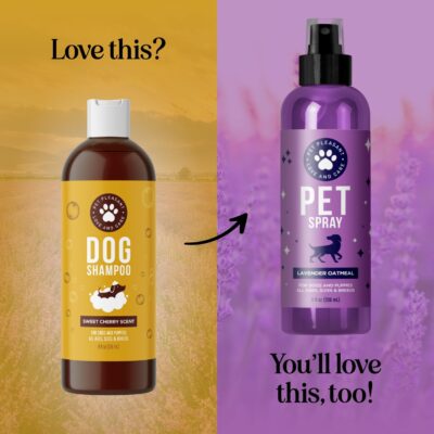 Deodorizing Dog Shampoo for Dry Skin - Moisturizing Colloidal Oatmeal Dog Shampoo for Smelly Dogs and Dog Grooming Supplies - Gentle Oatmeal Shampoo for Dogs for Pet Odor and Dog Wash Puppy Supplies - Image 6