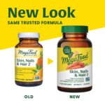 MegaFood Skin, Nails & Hair 2 - Vitamins For Women & Men - Biotin, Vitamin A, Vitamin C, Zinc, Vitamin B6, Vitamin E, Pantothenic Acid - Vegan - Made Without 9 Food Allergens - 90 Tabs (45 Servings) - Image 2