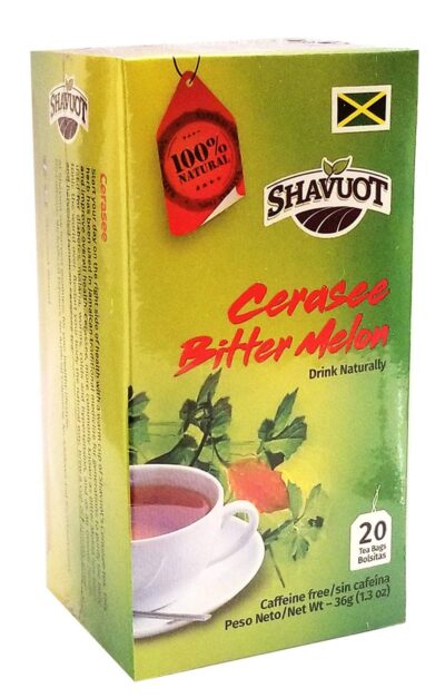 Shavuot Jamaican Cerasee Tea 20 Tea Bags (Pack of 3) - Image 3