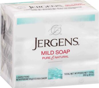 Jergens Mild Soap, fresh, 9 Ounce, (Pack of 3)