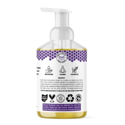 Beessential All Natural Bulk Foaming Hand Soap Refill, 16 oz 2 Pack Lavender | Made with Moisturizing Aloe & Honey - Made in the USA - Image 2