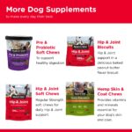 Nutri-Vet Hip & Joint Chewable Dog Supplements- Formulated with Glucosamine & Chondroitin for Dogs- 120 Count - Image 6
