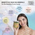 Dead Sea Collection Eucalyptus Salt Body Scrub - Large 23.28 OZ - with Pure Oils and Dead Sea Minerals - Image 4