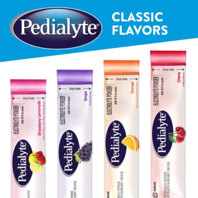 Pedialyte Electrolyte Powder Strawberry Lemonade, 6 Ct - Image 5