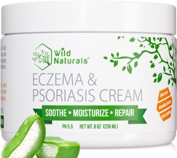 Eczema Cream for Adults & Kids – Eczema Psoriasis & Rosacea Care Cream for Dry Itchy Skin Relief – Face Body & Hand Eczema Moisturizer – Eczema Relief & Seborrheic Dermatitis Cream for Face