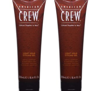 AMERICAN CREW Classic Light Hold Styling Gel 250ml / 8.45fl.oz. (Pack of 2)