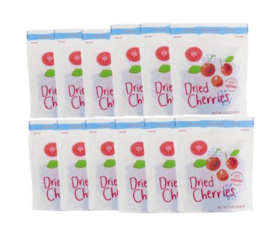 Cherry Bay Orchards - Dried Montmorency Tart Cherries (Pack of 12 ? 6oz Bags) - 100% Domestic, Natural, Kosher Certified, Gluten-Free, and GMO Free - Packed in a Resealable Pouch - Image 5