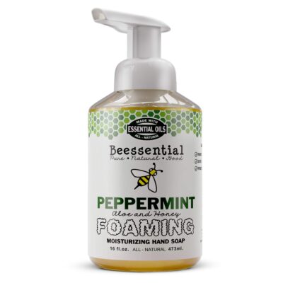 Beesential All Natural Sulfate Free Peppermint Foaming Hand Soap-16 Fl Oz.