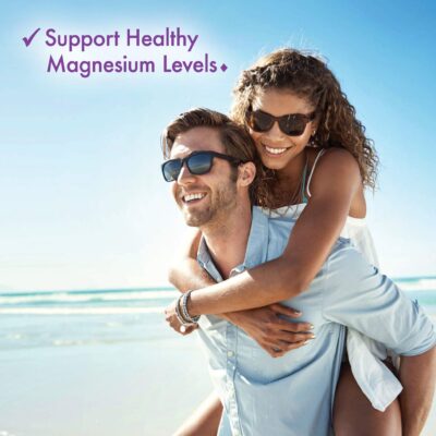 Bluebonnet Nutrition Magnesium Citrate, 400mg of Magnesium, Maximum Absorption, Supports Immune Health & Energy Production*, Soyfree, Gluten-Free, Non-GMO, Kosher, Dairy Free, Vegan, 120 Caplets - Image 2