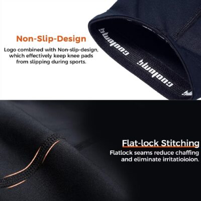 COOLOMG Arm Sleeve Youth Boys Adult Compression Sleeve for Basketball Baseball Football Golf (1 Sleeve) Black S - Image 2