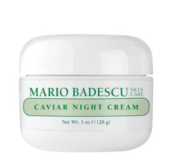 Mario Badescu Caviar Night Cream for Women Anti Aging Ultra-Rich Face Cream Formulated with Revitalizing Caviar Extract & Smoothing Elastin, Ideal for Dry or Sensitive Skin, 1 Oz