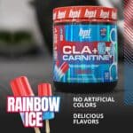 BPI Sports CLA + Carnitine ? Conjugated Linoleic Acid ? Performance, Lean Muscle ? Caffeine Free ? For Men & Women ? Rainbow Ice ? 50 servings ? 12.34 Oz. (Packaging may vary) - Image 5