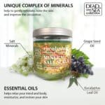 Dead Sea Collection Eucalyptus Salt Body Scrub - Large 23.28 OZ - with Pure Oils and Dead Sea Minerals - Image 2