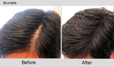 Joan Rivers Great Hair Day Fill-In Powder - Root Cover Up for Thinning Hair - Thicker and Fuller Hair (Brunette) - Image 4