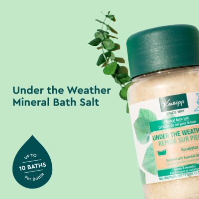 Kneipp Under The Weather Eucalyptus Mineral Bath Salt - Promotes Respiratory Wellness & Relaxation - 17.6 oz - Up to 10 Baths - Image 2