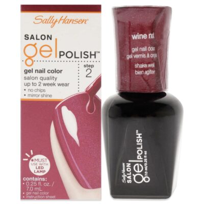 Sally Hansen Salon Pro Gel, Wine Not, 0.14 Fluid Ounce