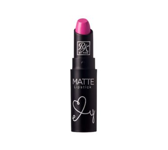 Ruby Kisses Lipstick, Matte Finish, Long-Lasting, Highly Pigmented, Smooth Apply, Full Coverage Lip Color Makeup (Fuchsia Fierce)