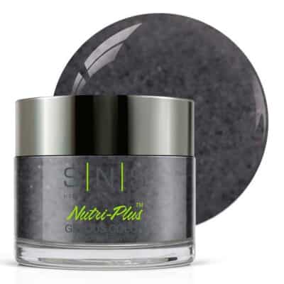 SNS Nail Dip Powder, Gelous Color Dipping Powder - Breaking The Ice (Gray, Bronze/Silver, Shimmer) - Long-Lasting Dip Nail Color Lasts 14 Days - Low-Odor & No UV Lamp Required - 1oz