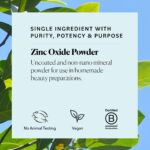 Sky Organics Zinc Oxide Powder, Non-Nano, Uncoated, DIY Personal Care, Homemade Beauty, Versatile Mineral Powder, Pharmaceutical Grade, 100% Pure, Vegan, Unscented, All Skin Types - 16 oz - Image 5