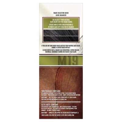 Clairol Natural Instincts Semi-Permanent Hair Dye for Men, M19 Black Hair Color, Pack of 3 - Image 4