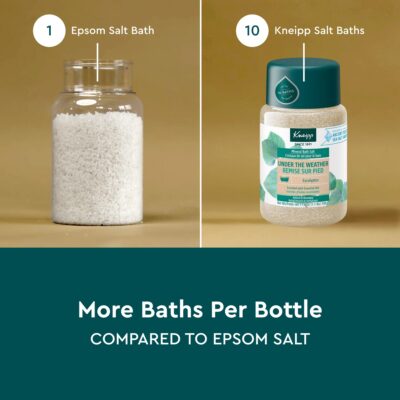 Kneipp Under The Weather Eucalyptus Mineral Bath Salt - Promotes Respiratory Wellness & Relaxation - 17.6 oz - Up to 10 Baths - Image 4