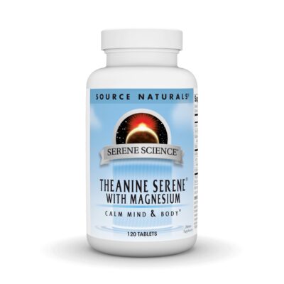 Source Naturals Serene Science L-Theanine with Magnesium and GABA - 120 Tablets