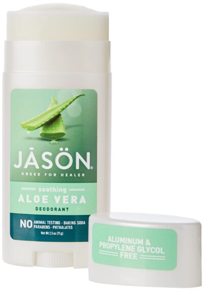 Jason Aluminum Free Deodorant Stick, Soothing Aloe Vera, 2.5 Oz (Packaging May Vary) - Image 3